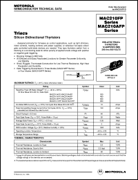 MAC210A10FP Datasheet