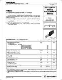 MAC229A10FP Datasheet