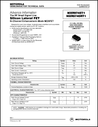 MXR9745T1 Datasheet