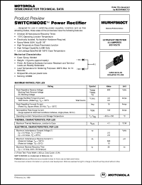 MURHF860CT Datasheet