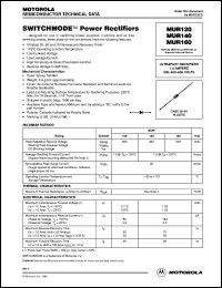 MUR160 Datasheet