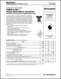 MTP55N06Z Datasheet