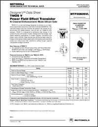 MTP30N06VL Datasheet