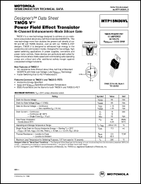 MTP15N06VL Datasheet
