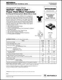 MTE53N50E Datasheet