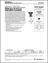 MTDF1N03HDR2 Datasheet