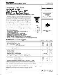 MTB75N03HDL Datasheet