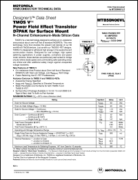 MTB50N06VL Datasheet