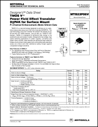 MTB23P06V Datasheet