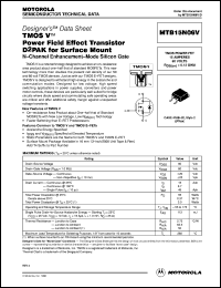 MTB15N06V Datasheet