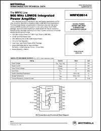MRFIC0001 Datasheet