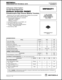 MRF9822T1 Datasheet