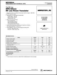 MRF8372R1 Datasheet