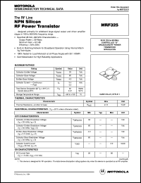 MRF325 Datasheet