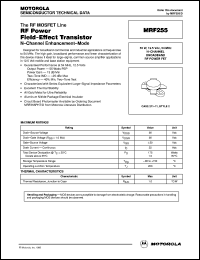 MRF20030 Datasheet
