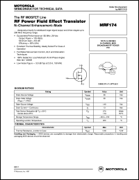 MRF174 Datasheet