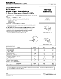 MRF166 Datasheet