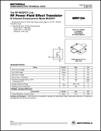 MRF154 Datasheet