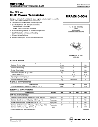 MRA0510-50H Datasheet