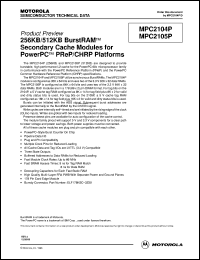 MPC2104PDG66 Datasheet