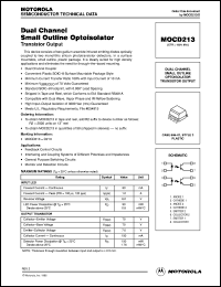 MOCD207M Datasheet
