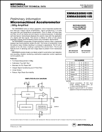 XMMAS500G10D Datasheet