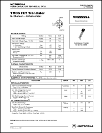 VN2222NC Datasheet