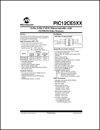 PIC12CE519-04/SN Datasheet