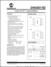 24AA02-/SM Datasheet