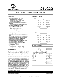 24LC32T-I/SM Datasheet