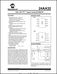 24AA32T-/SN Datasheet