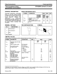 BTA208XseriesD Datasheet