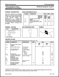 BTA212X-800B Datasheet