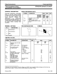 BTA216XseriesF Datasheet