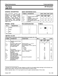 BT148-500R Datasheet