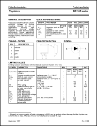 BT151B-650R Datasheet
