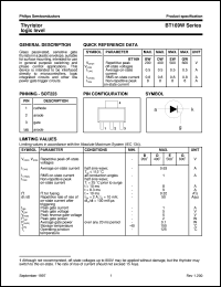 BT169WSeries Datasheet