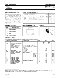 BT131-500 Datasheet