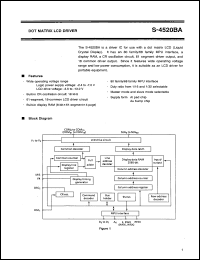 S-4520BA-CA Datasheet