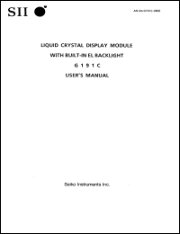 G191C00P000 Datasheet