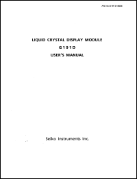 G191D00P000 Datasheet