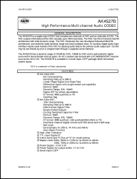 AK4523VF Datasheet