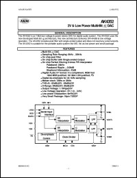 AK4352 Datasheet