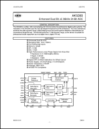 AK5393-VS Datasheet