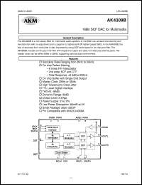 AK4309BVM Datasheet