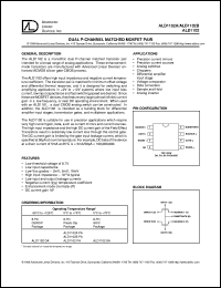 ALD1102BPA Datasheet
