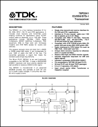 78P2241-IGT Datasheet
