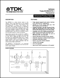 78P2243 Datasheet