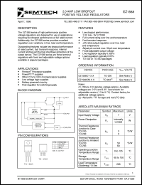 EZ1588CT-2.5 Datasheet