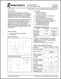 EZ1084BCMTR Datasheet